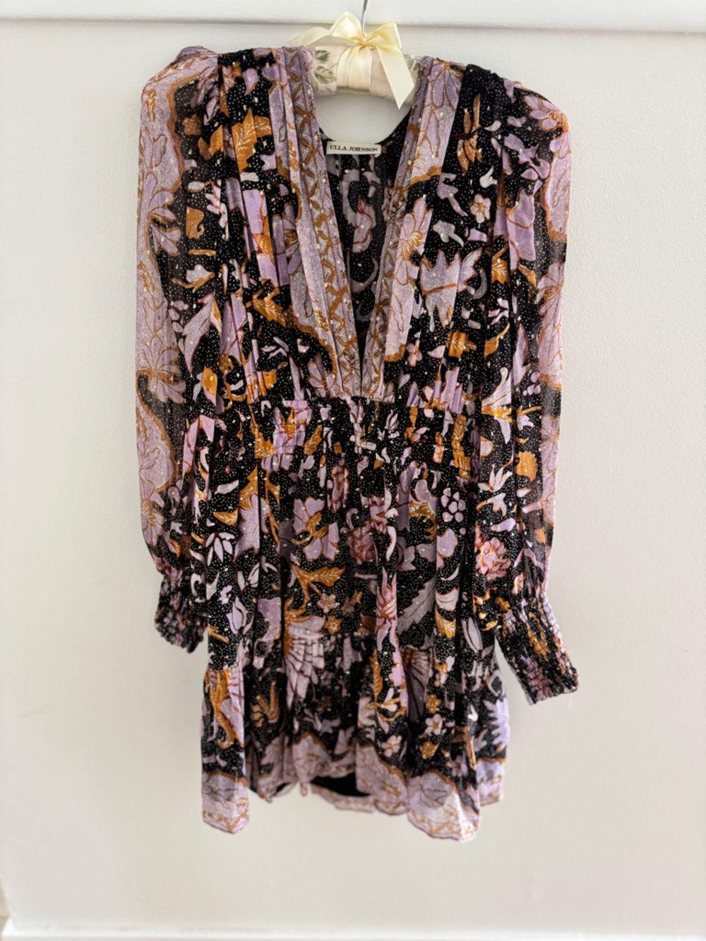Ulla Johnson Rosetta Dress in Midnight Size 4